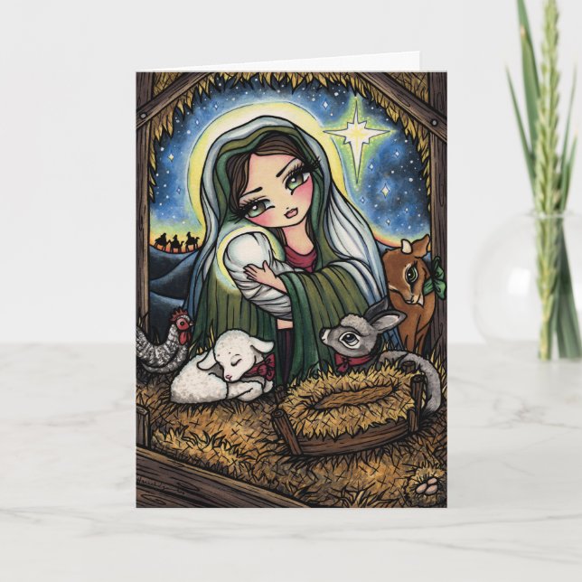 Un salvador es navidad nacido de la natividad del (Anverso)