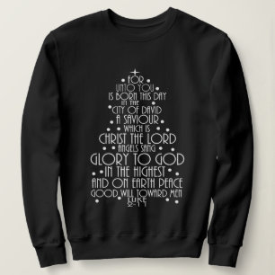 Un Salvador ha Nacido Camisetas de Navidad del Árb