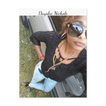 Un selfie de Daysha Nichole, postal