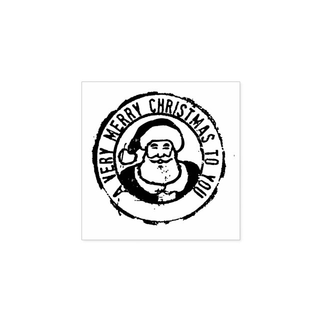 Un sello navideño muy divertido (Impresión)