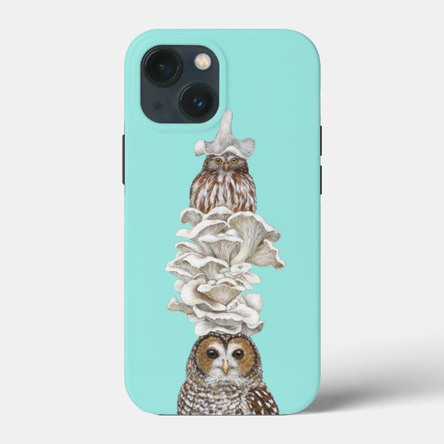 Un 'Shroom with a View iPhone 13 mini funda (Reverso )