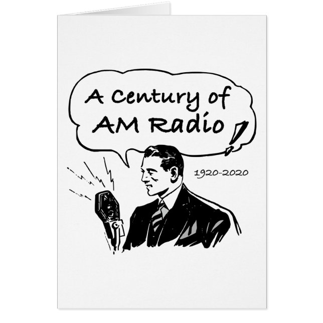 Un siglo de emisiones de radio de AM (Frente)