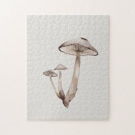 Un simple rompecabezas de hongos