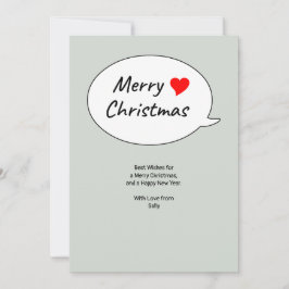 Un sincero Feliz Navidad