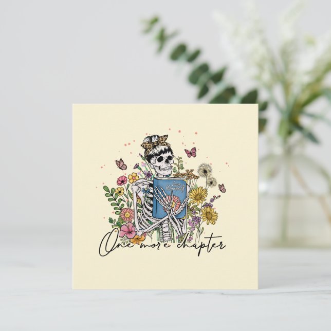 Un Skeleton floral más de capítulo (Anverso de pie)