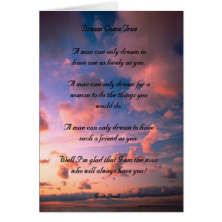 Un sueño viene verdad