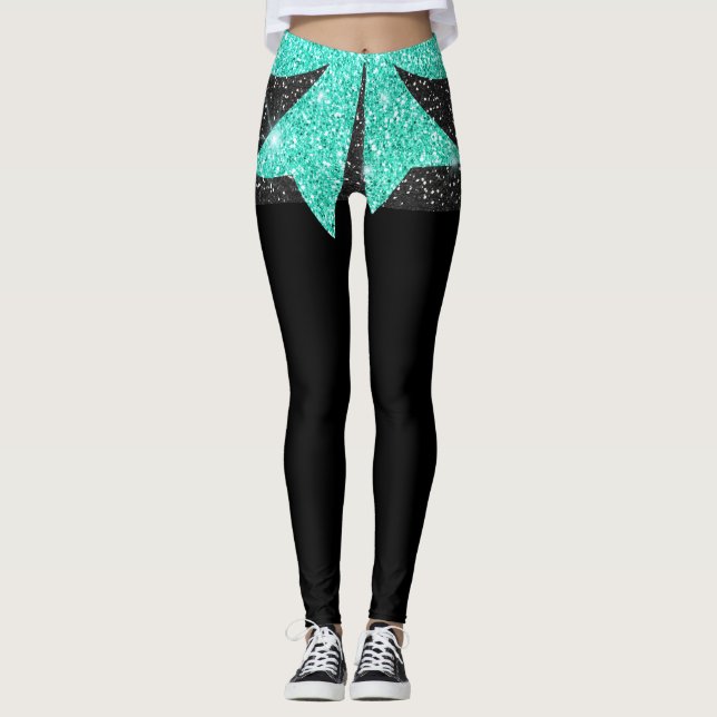 Un sutil pedazo de Bling Pop Fashion Leggings (Anverso)