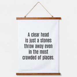 Un Tapiz De Muro De Madera Clara En La Cabeza