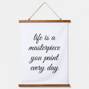 Un tapiz de pared de mariscos de obra maestra