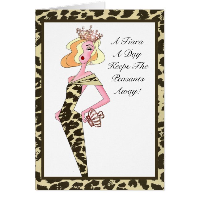 "¡Un Tiara al día mantiene a los campesinos alejad (Frente)