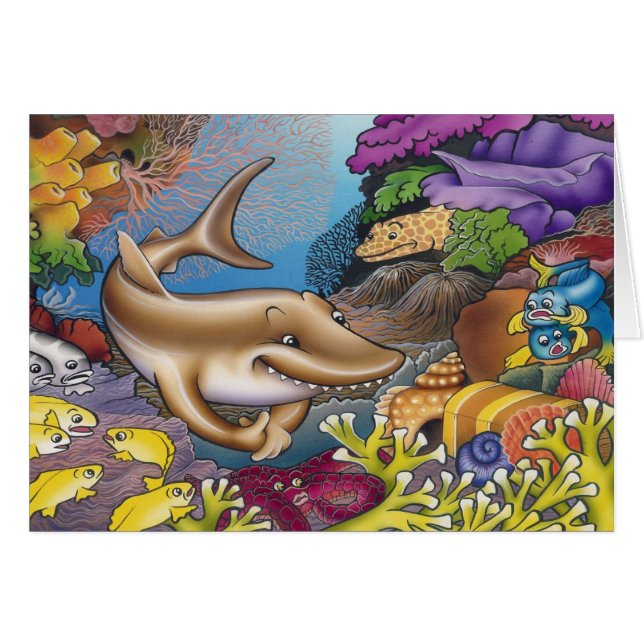 Un tiburón codicioso (Anverso (Horizontal))