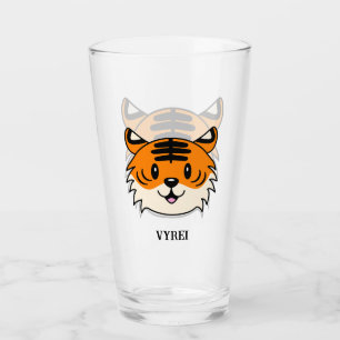 Un tigre Personalizado sonriente y agudo