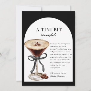 Un Tini Uno está en camino Agradecimiento de Baby