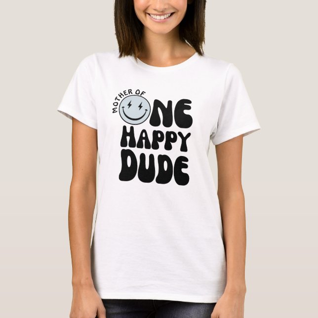 Un tío feliz cumpleaños, la camiseta de la madre (Anverso)