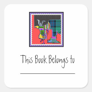 Un Tipo Diferente De Pegatina De Folletos De Anima