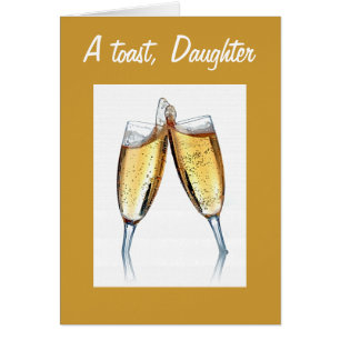 UN TOAST AL BODA DE LA HIJA