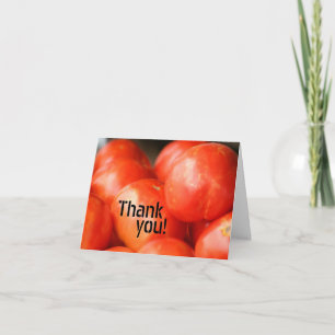 Un tomate, tarjeta de dos tomates