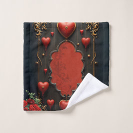 Un toque gótico, corazones y conexión eterna.