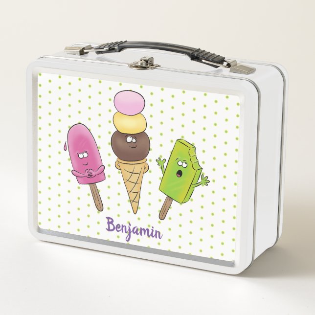 Un trío de personalizado de helados de helado de s (Anverso)
