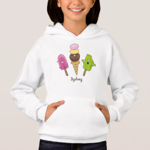 Un trío de personalizado de helados de helado de s