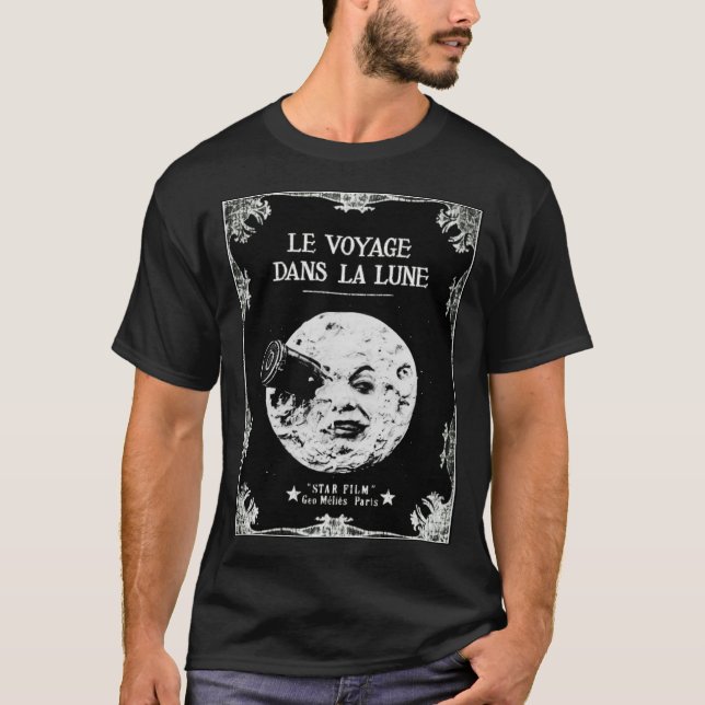 *Un Viaje A La Camiseta Del Poster De La Luna* (Anverso)