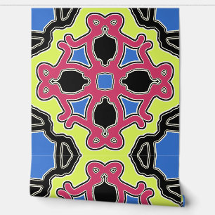 Un vibrante papel pintado multicolor "Ratti_Creati