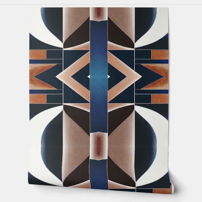 Un vibrante papel pintado multicolor "Ratti_Creati (Desenrollar)