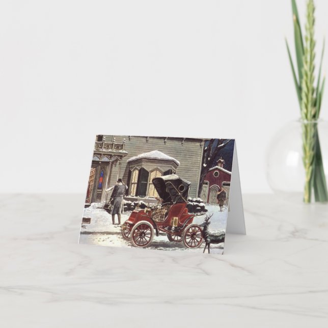 Un viejo Navidad de moda (Anverso)