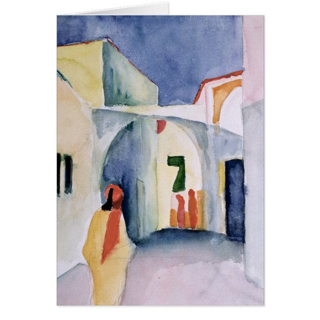 Un vistazo abajo de un callejón (Frente)