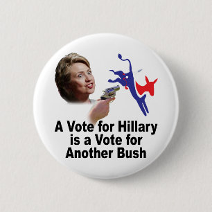 Un voto para Hillary es un voto para el botón de