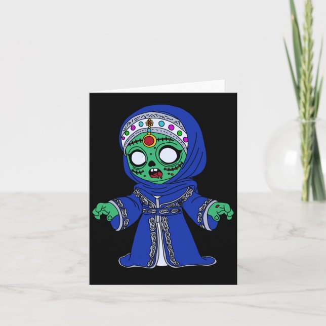 Un zombi marroquí lindo (Anverso)