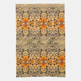 Una Agradable Toalla De Té Con Bendición En Nuestr