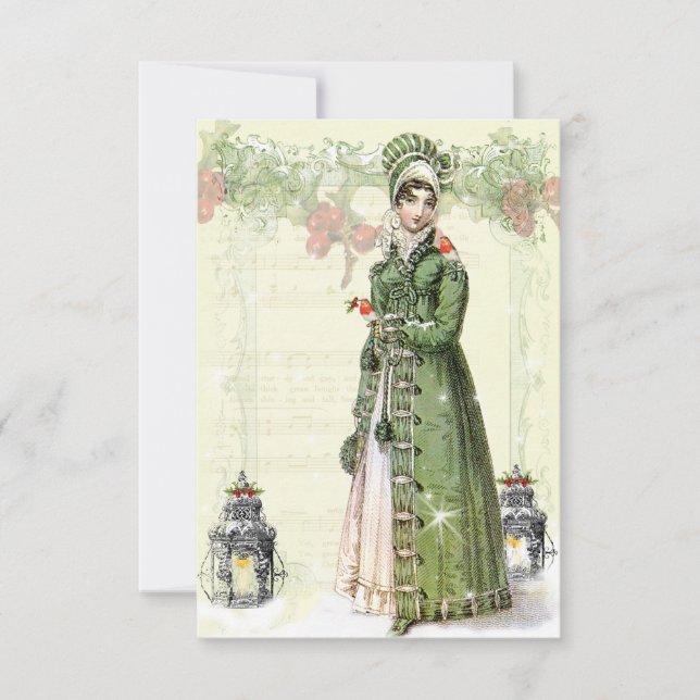 Una alegría de Noel Jane Austen inspiró a RSVP (Anverso)