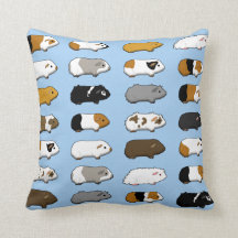 Una almohada con cobayos