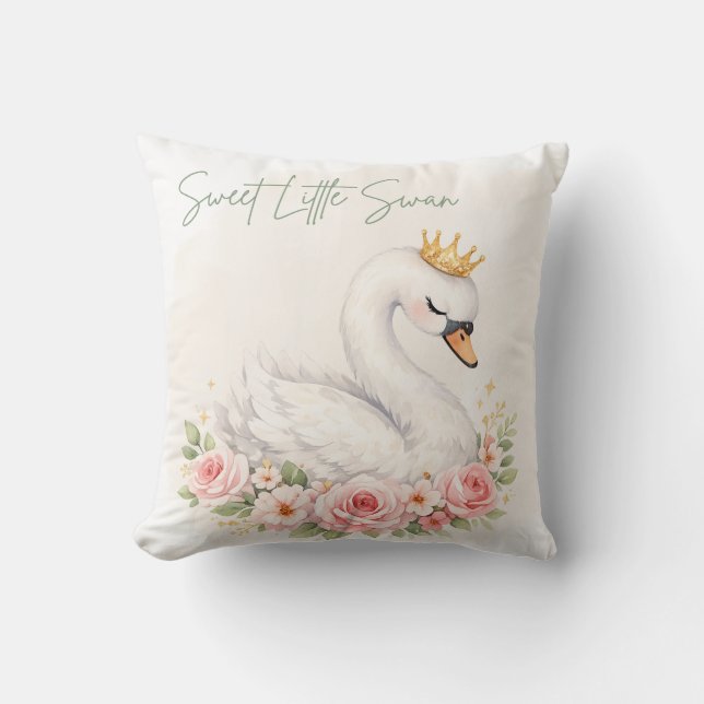 Una almohada de cisne dulce (Anverso)