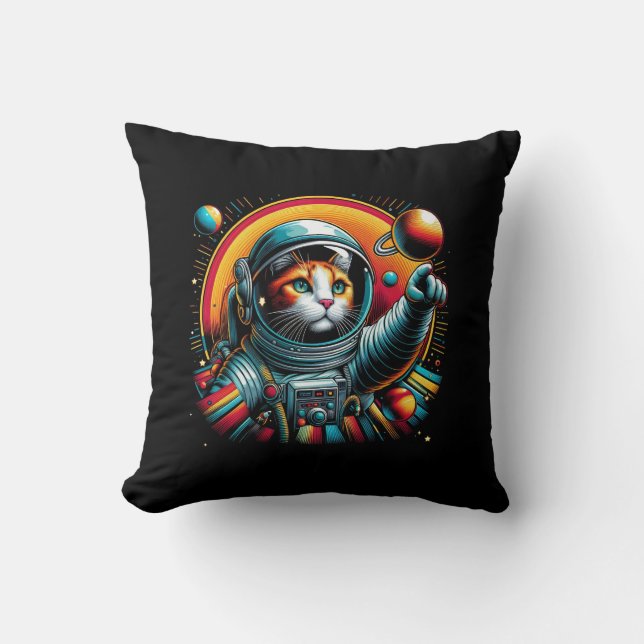 ¡Una almohada de gato espacial! (Anverso)