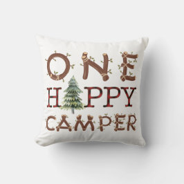 Una almohada de lanzamiento exterior acogedora y r