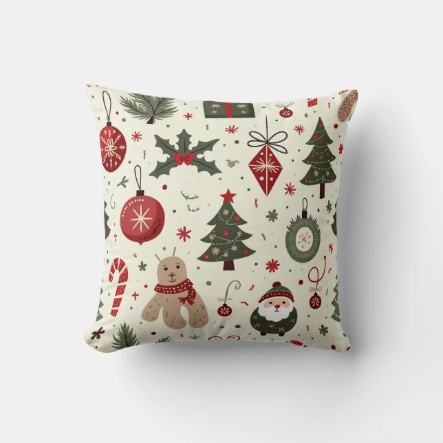 Una almohada de Navidades (Anverso)