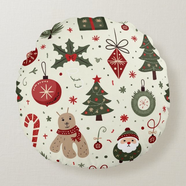 Una almohada de Navidades (Anverso)