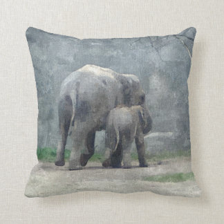 Una almohada del elefante del amor de madres