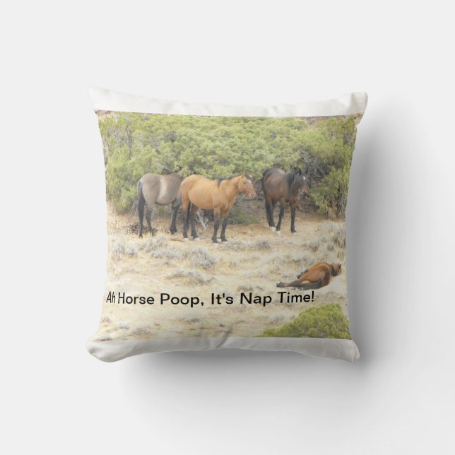 Una almohada del impulso del caballo para (Anverso)