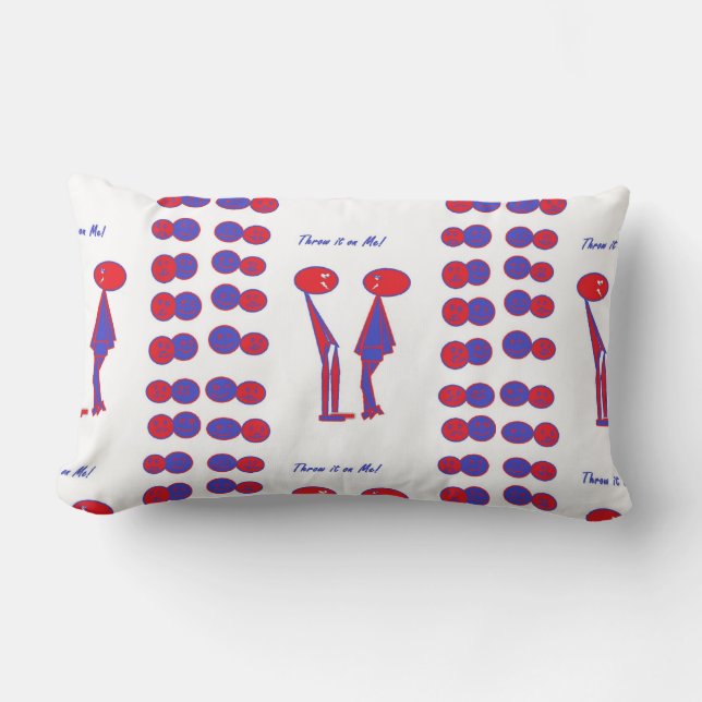 ¡Una almohada lumbar y divertida! (Anverso)