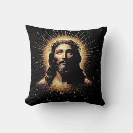¡Una almohada negra de Jesús!
