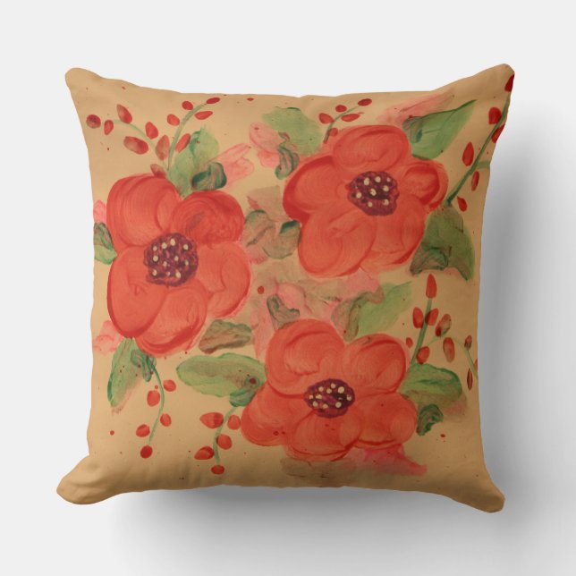Una almohada roja asombrosa (Anverso)