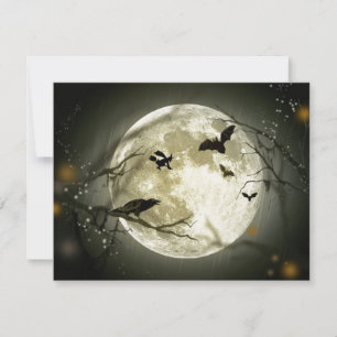 Una aterradora invitación a la luna de bruja
