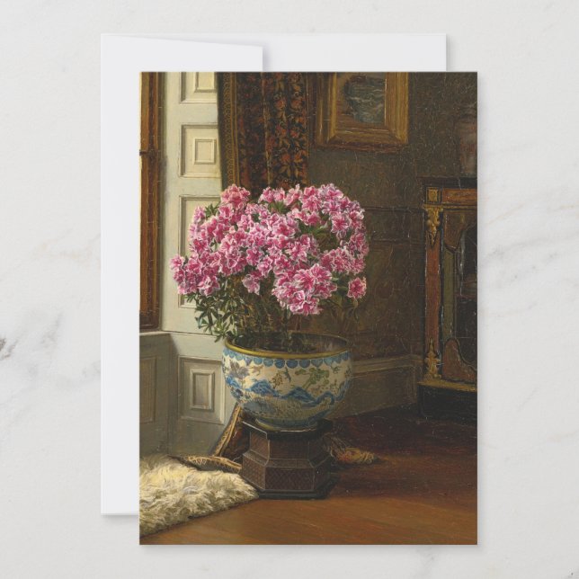 Una Azalea Rosa Doble | Jessica Hayllar (Anverso)