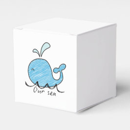 UNA BALLENA AMIGABLE EN SU MAR Cajas Favor