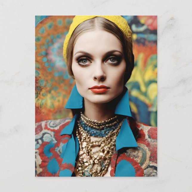 Una bella postal hippie (Anverso)