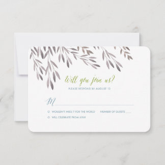 Una boda de flores silvestres RSVP por Jerrah