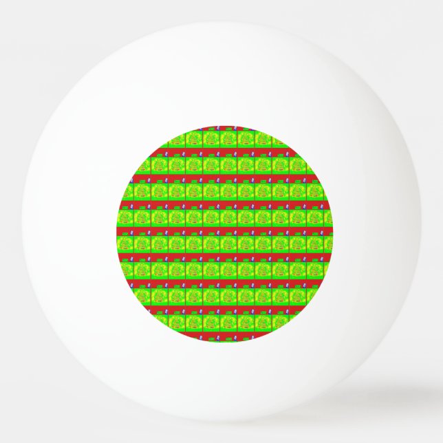 Una bola de merry Ping Pong (Anverso)